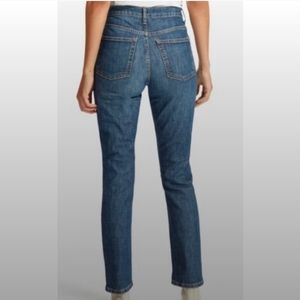 Everlane the cheeky jean 30 crop distressed button fly